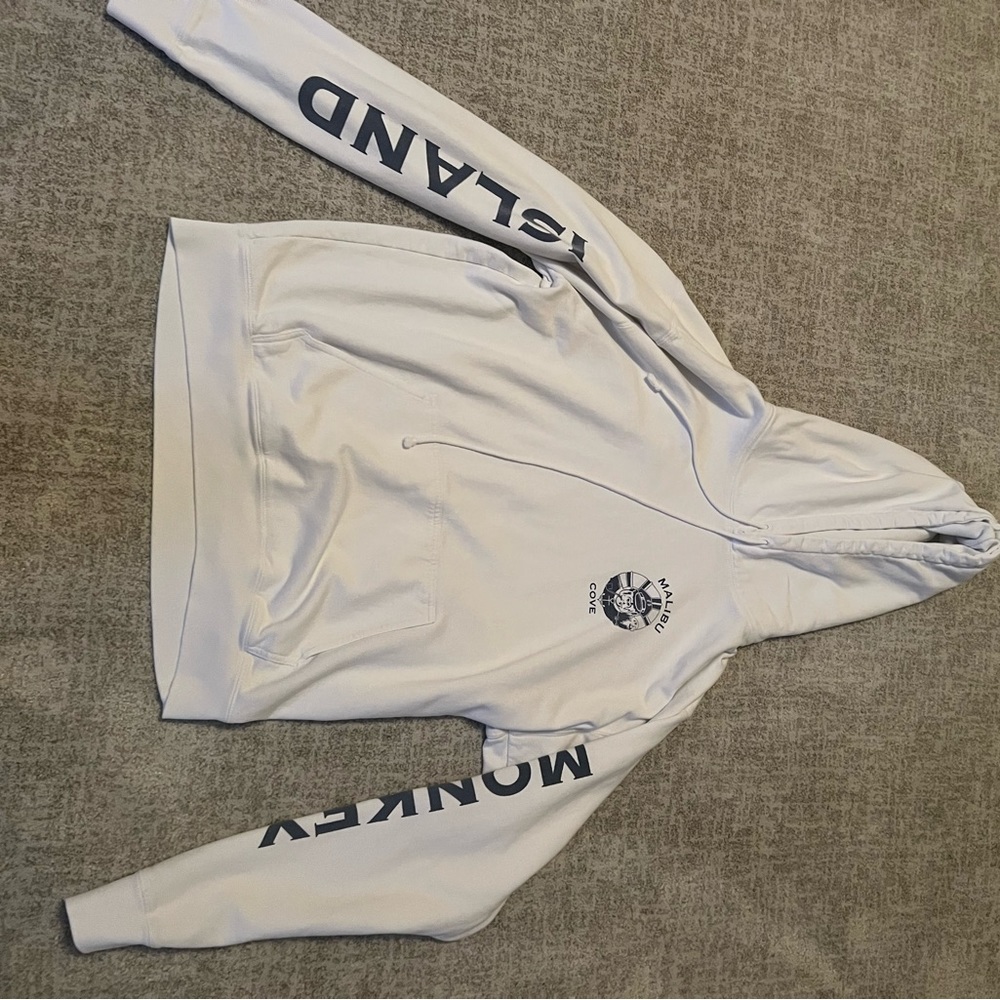 Brandy Melville white hoodie